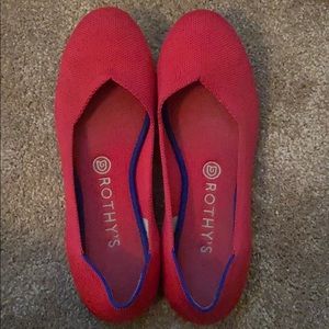 Hot pink Rothys